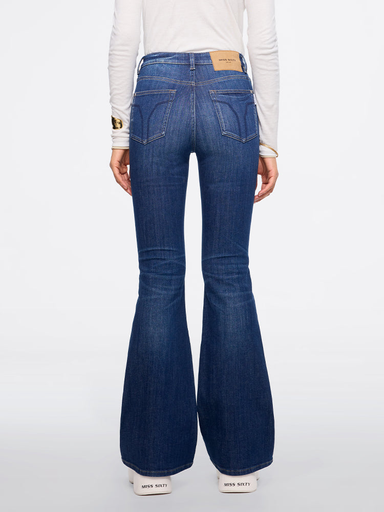 flared jeans